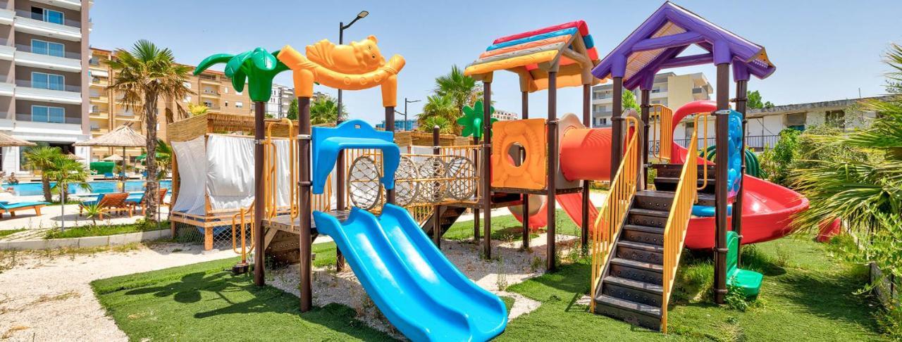 Beachfront With Hotel Facilities Влёра Экстерьер фото